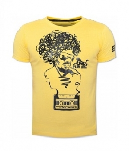 Cotton t-shirt silicon printed